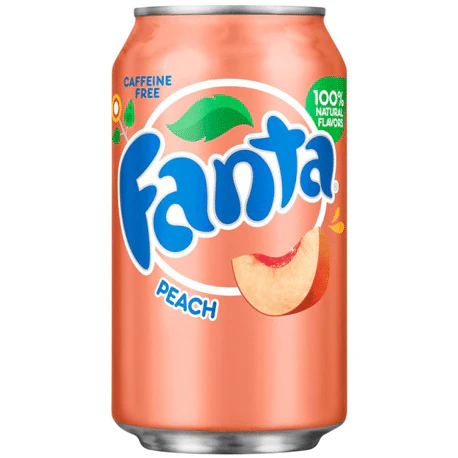 Fanta USA Peach Can 355ml