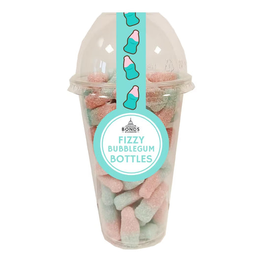 Fizzy Bubblegum Bottles Cup 230g