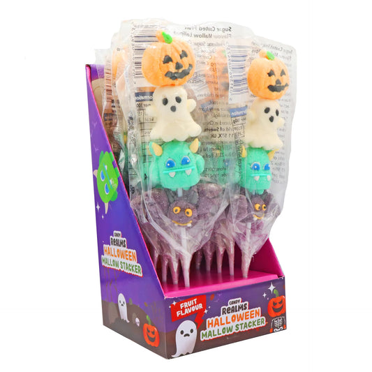 Halloween Mallow stacker pops 45g
