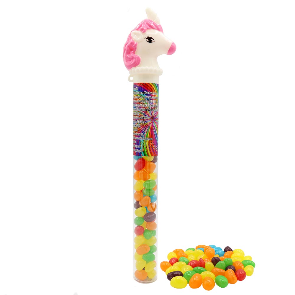 Unicorn Jelly Bean Tubes 55g